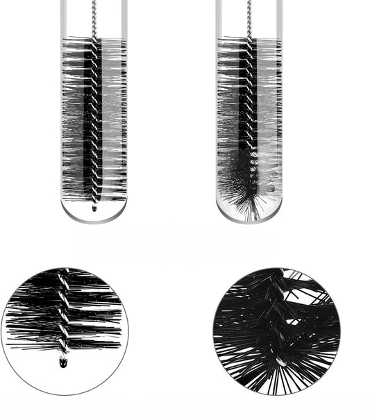 Kamborstel voor zachte en effectieve haarreiniging
