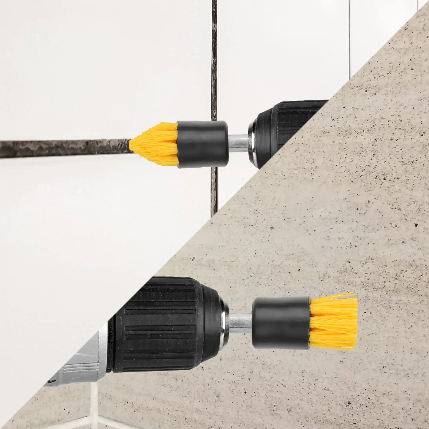 Set van 4 mini schoonmaakborstels voor efficiënte verzorging