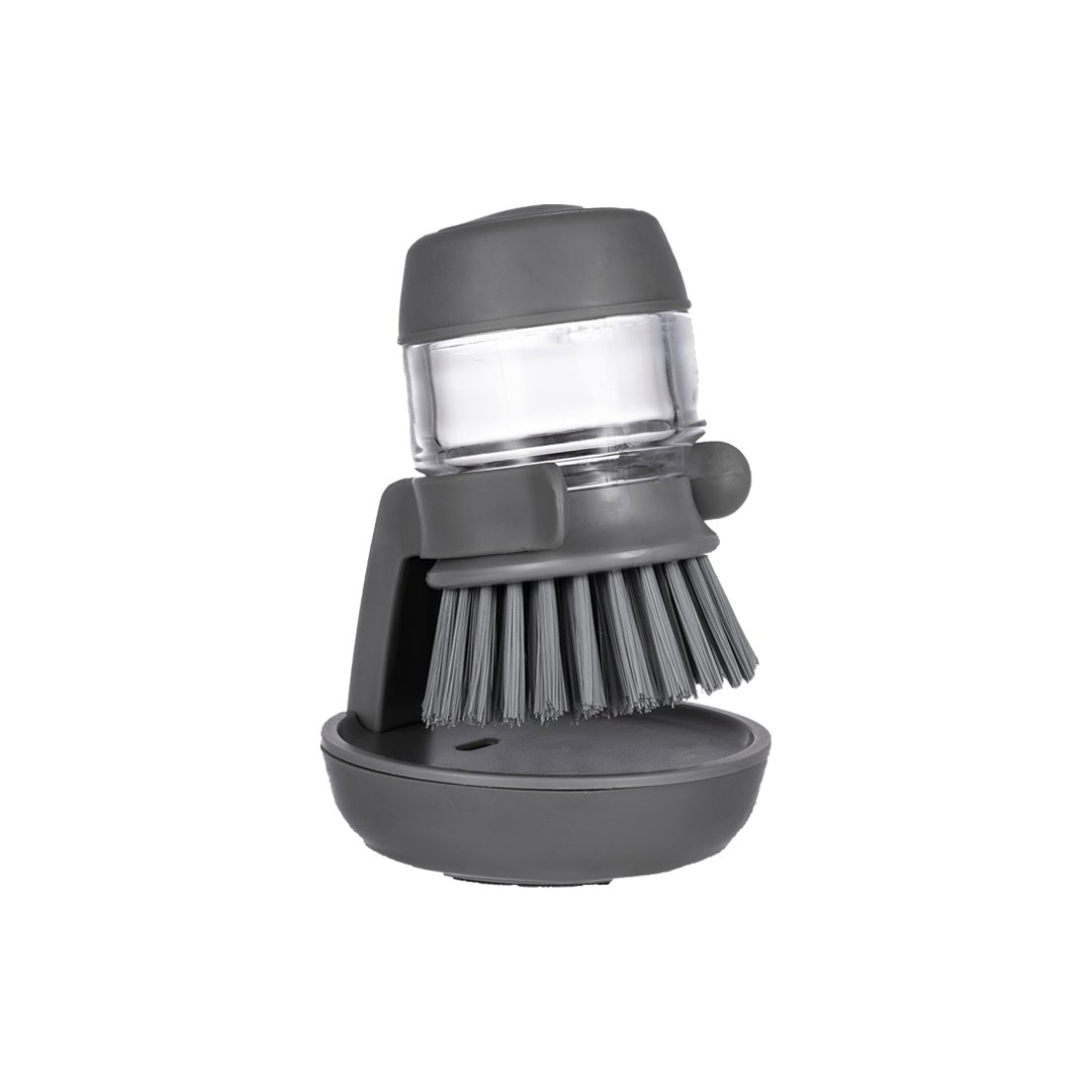 Raspborstel met praktische container voor eenvoudige en efficiënte reiniging